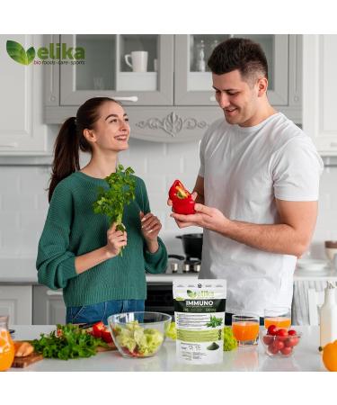 Andrographis Paniculata Elikafoods Extract.240 natural capsules of 500mg. Strengthens the immune system increases the body's defenses. 100% natural. Suitable for vegans gluten free. - Buy Online on GoSupps.com