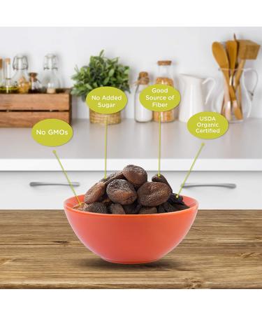Organic Turkish Apricots 5 oz - Nature's Wild Raw & Sun-Dried Snacks - Buy Online on GoSupps.com