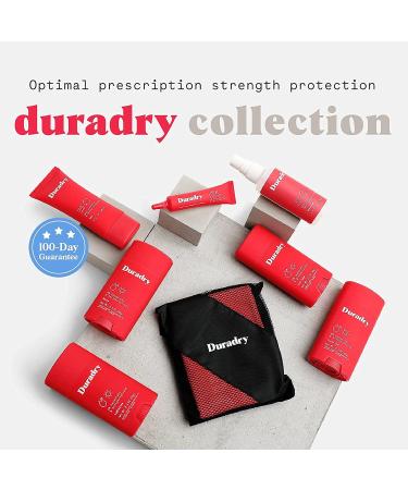 Duradry AM Deodorant & Antiperspirant - Prescription Strength Deodorant for Hyperhidrosis  Antiperspirant for Women & Men  Armpit Sweat Protection  Talc and Silicone-free - Clear Sky  2.3 Oz (Pack of 1) 2.3 Ounce (Pack of  - Buy Online on GoSupps.com