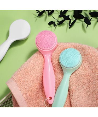 Beaupretty Facial Brush 3 Pieces Facial Cleansing Manual Face Scrubber Face Wash Brush Soft Silicone Facial - Buy Online on GoSupps.com