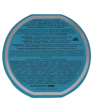 GlamGlow Thirsty Mud Teal Facial Treatment Cream - 1.7 oz - Buy Online on GoSupps.com