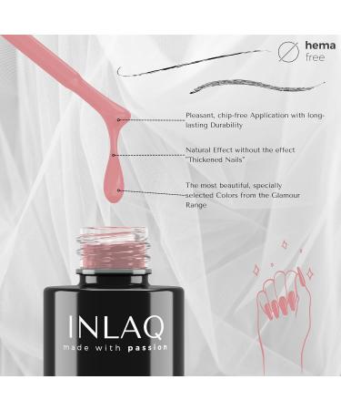 INLAQ HEMA Free UV Nail Polish Mocha 6 ml - Gel nail polish free of HEMA - gel polish UV varnish in different UV LED gel colours 21 - Mocha - Buy Online on GoSupps.com