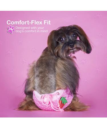 Cloverooke 100ct XS Dog Diaper Liners - Disposable Absorbent Pads for Male Dogs with Urinary Incontinence - White - PL-XS-100PK - Buy Online on GoSupps.com