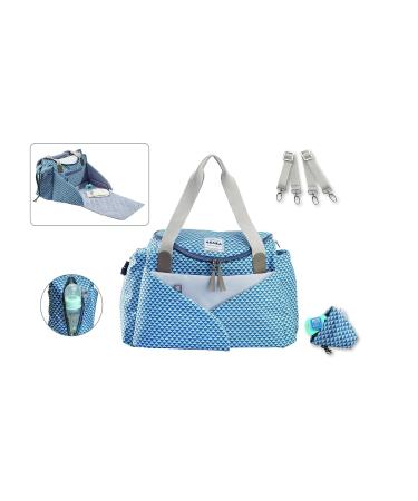 B aba Sydney II Diaper Bag - Large Capacity Modulable Design Insulating Compartment Stroller Fastening - Gray - Buy Online on GoSupps.com