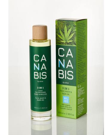 Hemp oil for face body and hair