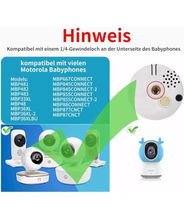 Kawa BabyPhone Bracket | Universal Baby Monitor Holder for Cot | Tool-Free Installation & No Wall Damage - Buy Online on GoSupps.com