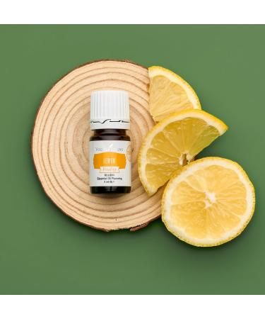 Young Living Lemon Vitality Essential Oil - 100% Pure Food-Grade Citrus Flavor Enhancer for Culinary & Beverage - Antioxidant & Immune Support - 5ml Worldwide Shipping - Buy Online on GoSupps.com
