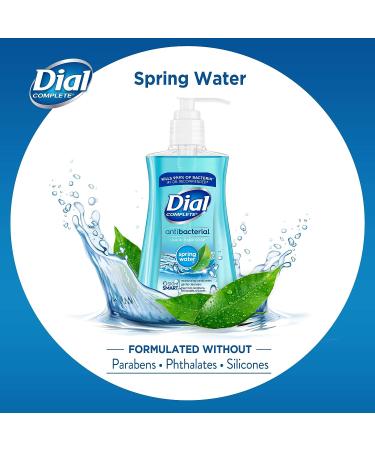 Dial Complete Antibacterial Liquid Hand Soap 7.5 fl oz - Spring Water | Single Pack - Buy Online on GoSupps.com