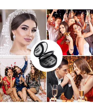 Asheyya 4 Pairs Reusable Magnetic Eyelashes with Applicator Without Eyeliner No Glue Eye Lashes Magnetic Waterproof Natural Look - Buy Online on GoSupps.com