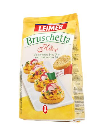 Leimer LEIMER Bruschetta Cheese 150g Ideal for topping many different dishes but also as a real treat on its own as a snack (1 x 150g)