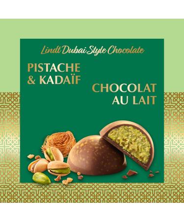 Lindt - Coffret DUBAI STYLE CHOCOLATE - Lait Pistache Kadaif 90g Pralines 90g - Buy Online on GoSupps.com
