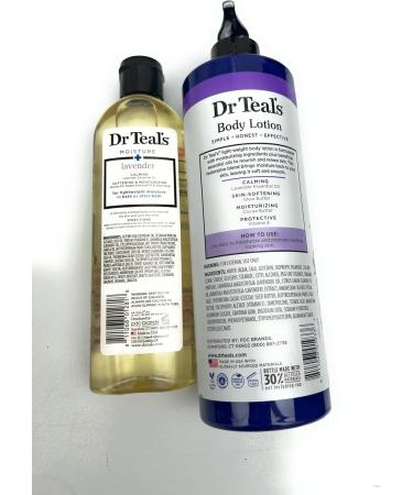Lavender Body lotion and body oil 24 hour moisture - Buy Online on GoSupps.com