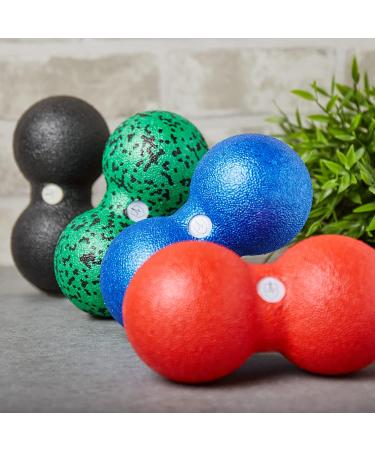 High Pulse Massage Ball - Targeted Neck & Back Relief | Includes Exercise Poster | 8cm - Effective Muscle Regeneration - Buy Online on GoSupps.com