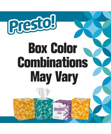 Presto! Ultra-Soft Facial Tissues - 3-Ply, 66 Count per Box (Pack of 18) - Amazon Brand - Buy Online on GoSupps.com