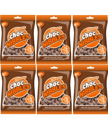 Sweetdreams Orange Chocolate Nibbles Sweet Treats 150g Kids Childrens Party Goody Bags Multi Value 6 Pack