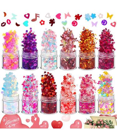 Holographic Chunky Glitter Mix Multi Flakes Dreams Festival Cosmetic Body Face Eye Hair Nail & Eyeshadow Butterfly Decoration Perfect Halloween Resin Slime Tumbler Craft Makeup #13
