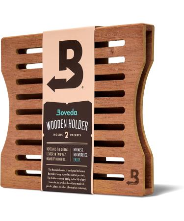Boveda Wood Holders for Size 60/67/70 - Side-by-Side Design - Pack of 2 - Buy Online on GoSupps.com