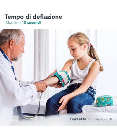 Buy AISI Pediatric Blood Pressure Monitor - Professional Aneroid Classic Model with Stethoscope | Precision A8 | 24 Months Guarantee - Buy Online on GoSupps.com
