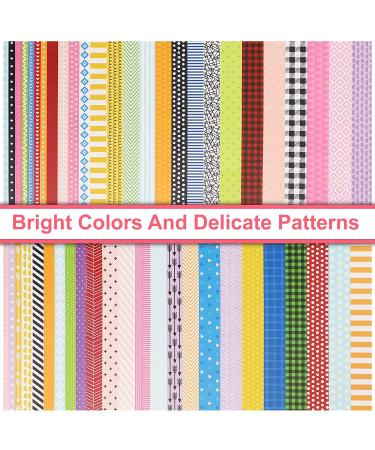 50 Rolls Washi Tape Set - Pink Decorative Adhesive Tape for Scrapbooking, Arts, Crafts, Journals, Planners - 250yd Total - 5yd per Roll - Buy Online on GoSupps.com