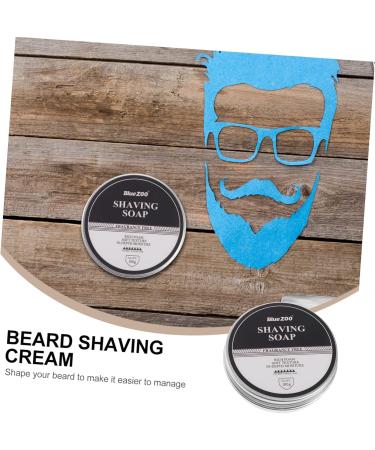 Beatifufu Beard Shaving Cream Facial for Men Male Face Care Men Facial Cooling Shave Cream Paste 1 count (Pack of 1) As Shown - Buy Online on GoSupps.com