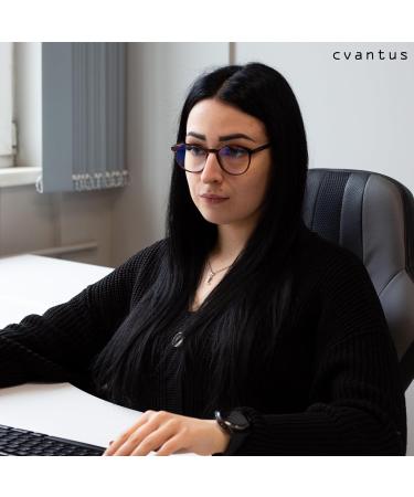 Cvantus Blue Light Blocking Glasses for Men & Women | Tortoise Round Design Glare-Free SOEC 101 C2 - Shop Now! - Buy Online on GoSupps.com