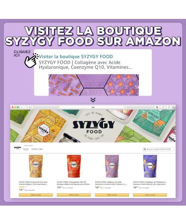 SYZYGY FOOD | Collagen with Hyaluronic Acid Coenzyme Q10 Vitamin A C D B12 and Zinc | 750mg | 90 Capsules 90 Days | Energy Reinforced Joints | Hydrolyzed Collagen Made in EU - Buy Online on GoSupps.com