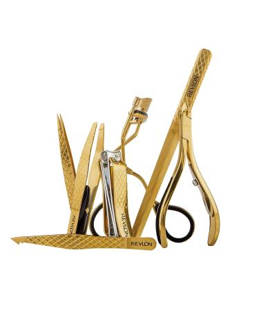 Revlon Gold Series Titanium Coated Tweezer - Slant and Point Tip for Maximum Durability - Buy Online on GoSupps.com