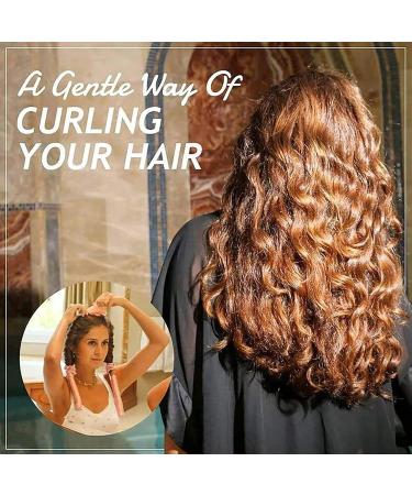 No Heat Curling Irons Curling Irons Curling Irons Sleeping Soft Hair Band Curling Irons Simple Curling Irons with Hair Loops Blue  - Buy Online on GoSupps.com