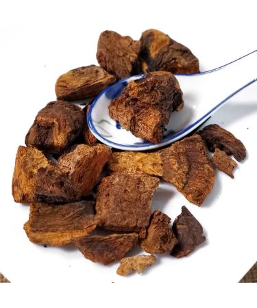 TCM Herbs USA Jiu Da Huang Jiu / Radix Et Rhizoma Rhei / Rhubarb Root and Rhizome Prepared (16 oz)