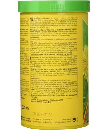 Buy Sera Flowers & Loops Nature 1 000 ml - Premium Flowers & Herbs for Varied Species | International Shipping - Buy Online on GoSupps.com