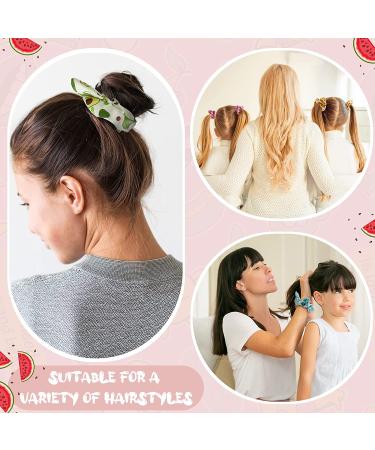 16 Cute Kawaii Hair Scrunchies - Unicorn & Rainbow Designs for Women & Girls - Buy Online on GoSupps.com