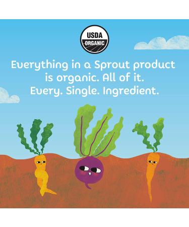 Organic Baby Food - Sweet Potato Apple Spinach for 6 Months+ | Sprout 3.5 oz - Buy Online on GoSupps.com