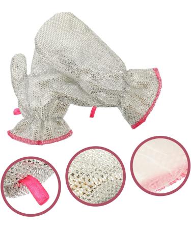 Work Glove 5 Pairs Dishes Washable Pan Essentials for Washing Cleaning Bathroom Pot Tool Kitchen Scrubbing Rag Mittens Dusting of Cleaner Glove Reusable Bowl Plate Comfortable Hous - Buy Online on GoSupps.com