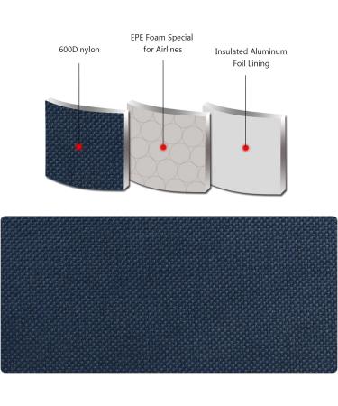 Goldwheat Insulin Cooler Travel Case with Ice Packs - Blue - Buy Online on GoSupps.com