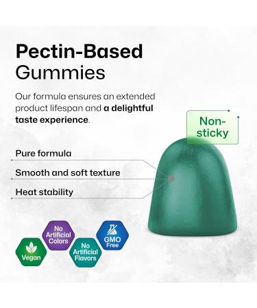 5-HTP Supplement Gummies - 200 mg Relaxation Support | Vegan 90 Chews with L Tryptophan | 5 HTP Plus for Stress Relief - Buy Online on GoSupps.com