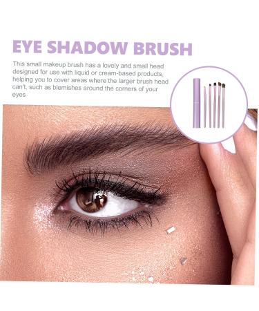 Minkissy 15 Pcs Horsehair Eyeshadow Brush Set - Makeup Brush Kit for Women - Thin Eyeliner & Gel Eyeliner Brushes - Travel Makeup Tools - Miss Mix Purple - Buy Online on GoSupps.com