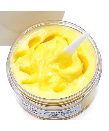 YUNASENCE Biomaze Natural Microdermabrasion Balm to Milk Cleanser | Melting Cleansing Balm with Shea Butter Sea Buckthorn & Vitamin E for Radiant Skin - Buy Online on GoSupps.com