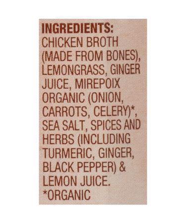 Kitchen Basics Turmeric & Ginger Chicken Bone Broth - Keto Friendly, 8.25 fl oz (Pack of 12) - Buy Online on GoSupps.com