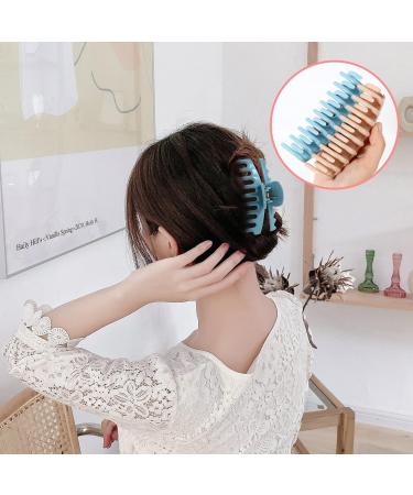 12 Pcs Large Non-Slip Hair Clips for Women - Strong Jaw Banana Clips for Thick and Thin Hair - Lightweight Hair Accessories - Best Gift for Women - Buy Online on GoSupps.com