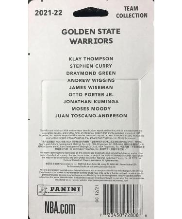 Golden State Warriors 2021-2022 Team Set with Stephen Curry & Rookie Cards of Kuminga, Moody, and Toscano-Anderson - Buy Online on GoSupps.com