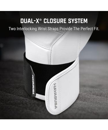 Hayabusa T3 Kanpeki Leather Boxing Gloves 16oz - Men and Women Training Sparring Heavy Bag Mitt Work - White - Buy Online on GoSupps.com