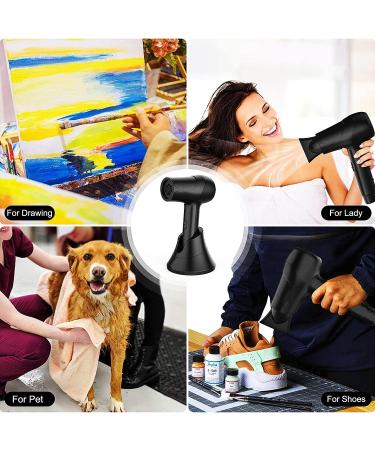 Cordless Hair Dryer Portable Travel Hair Dryer Rechargeable Handheld Hair Dryer for Art Painting/Home/Outdoor - Buy Online on GoSupps.com