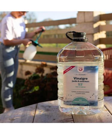 White Vinegar 9.5 5 Liters Ideal for Use Weedkiller & Household Effective & Natural Anti-Limescale - Buy Online on GoSupps.com