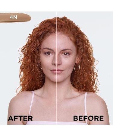 L'Oreal Paris True Match 4N Liquid Foundation 30ml with Hyaluronic Acid - Super-Blendable Skincare Formula - Buy Online on GoSupps.com