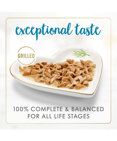 Fancy Feast Grilled Wet Cat Food Whitefish & Tuna Feast in Gravy - 85 g Can (24 Pack) - Buy Online on GoSupps.com