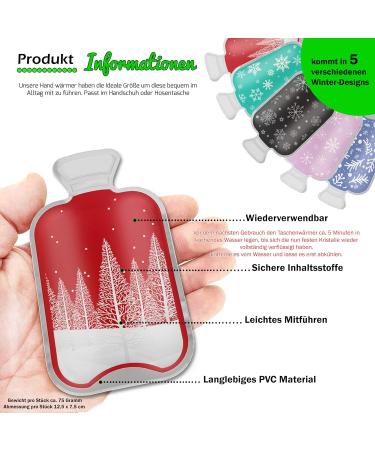Hand Warmer Set | Reusable Pocket Warmers for Kids & Adults | Instant Long-Lasting Heat Pillow - Perfect for On-the-Go - Buy Online on GoSupps.com