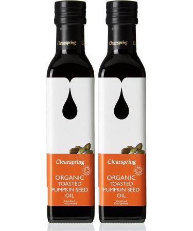 Clearspring Organic Roasted Squash Seed Oil 250 ml - Pack of 2 - Buy Online on GoSupps.com