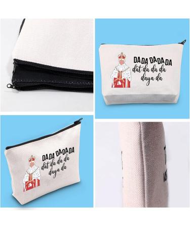 Funny Hamilton Gift: King George III Da Da Da Dat Da Makeup Bag for Hamilton Lovers - Buy Online on GoSupps.com