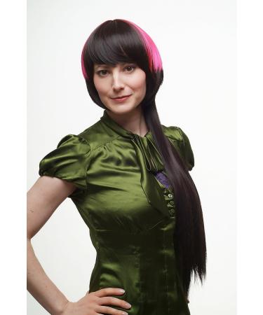 WIG ME UP SA039-4/TF2313 | Long Straight Brown Pink Bob Wig - International Shipping Available - Buy Online on GoSupps.com