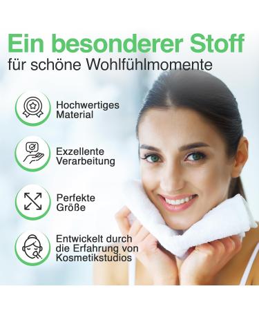 Premium Microfiber Compress Cloth Towels - Soft Fluffy 25x70 for Studios & Wellness - Cosmetex (9 Pieces) - Buy Online on GoSupps.com